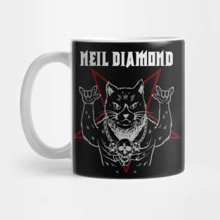 NEIL DIAMOND CAT ROCK - MERCH VTG Mug